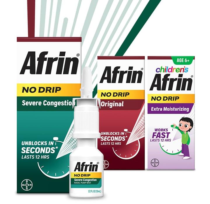 Allergies vs cold afrin