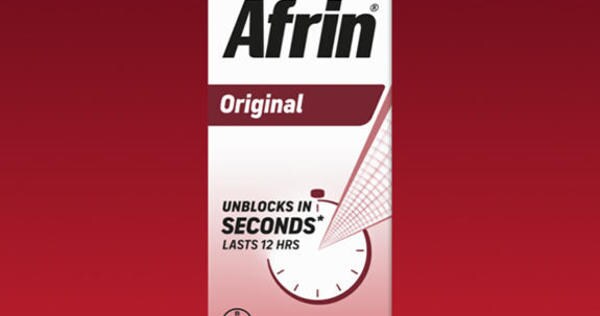 Afrin nasal outlet